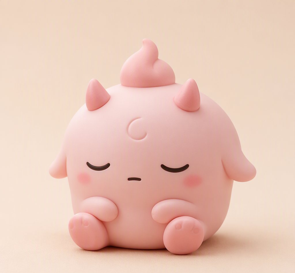 搪胶瞌睡团子